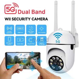 IP Cameras 5G WiFi security camera security protection IP camera night vision motion detection home safety mini camera 2-way call d240510