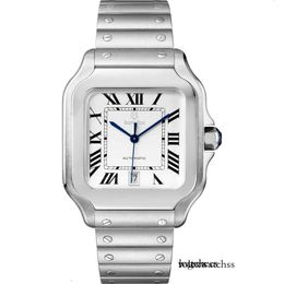 Business Automatic Lovers Watch مصنوعة من الفولاذ المقاوم للصدأ الممتاز Baked Blue Watch Needle Sapphire Lens Deep Deep Waterparing Gi 3 3147 4122009 563