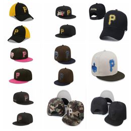 fashion cotton Pirates- P letter baseball caps snapback hats for men women Men's Visors sun bone gorras embroidery wholesale