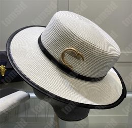 Mens Womens Designers Straw Hat Fashion Sunhat Brand Gold Buckle Grass Braid Designers Bucket Hats For Woman Ball Cap Baseball Cap2052465