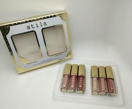 New Eye For Elegance set Shimmer Glitter Liquid EyeShadow 6pcs Travel Set makeup Glow Eye 30 sets DHL shipping3194486