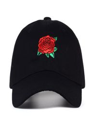 Luxury Designer Dad Hat Roses Embroidery Cotton Baseball Cap Adjustable Outdoor Casual Cap Hip Hop Hat Men Snapback Sun Hat5553932