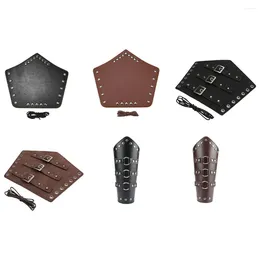 Wrist Support FauxLeather Lightweight Outdoor Sports Arm Protection For Mens Leather Guard Compact