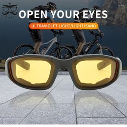 Sunglasses 2024 Fashion And Comfortable Outdoor Cycling Eye Protection Glasses Ski CS Sports Sponge