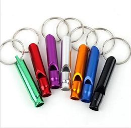 Hot New Survival Whistle Emergency Camping Compass Kit Fire Hiking Outdoor Tool Mixed Colour LL