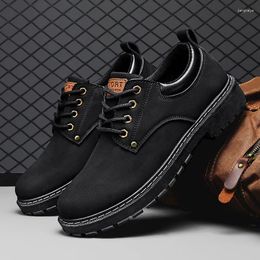 Casual Shoes Leather Autumn Men's Platform Designer Dress Business Men Oxford Waterproof Loafers