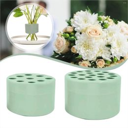 Vases 2PCS Spiral Ikebana Stem Holder For Flower Arrangement