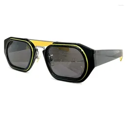 Sunglasses Retro Square Small Frame For Men Women Blue Light Blocking Shades UV400 Luxury Sun Glasses Vintage Decorative Eyewear