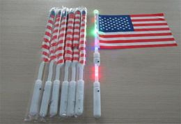 American Hand LED Flag 4th of July Independence Day USA Banner Flags LED Flag Party Supplies k05131395113