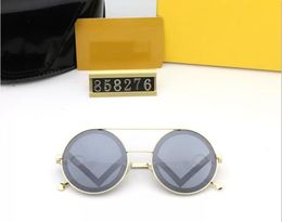 2022Classic Round Sunglasses Brand Design UV400 Eyewear Metal Gold Frame Sun Glasses Men Women Mirror 858276 Sunglasses Polaroid g9834894