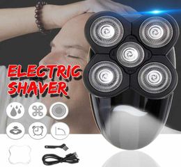 SPZ 4D Men Electric Shaver Rechargeable Razors Bald Head Shaving Beard Trimmer Nose Hair Cutter USB Portable Home Travel8337597