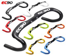 2018 EC90 New full carbon Fibre road Bike handlebar racing handle Bike bend Bicycle handle 318400 420 440MM 7 colors5903553