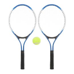 1 Set Mini Alloy Tennis Racket ParentChild Sports Game Toys Playing Plaything Supplies for Children Teenagers 240509