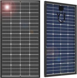 Bi 200 Watt Solar Panels 12V 10BB Monocrystalline Panel High Efficiency Module for RV Home Battery Charging 240430