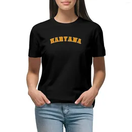 Women's Polos Haryana T Shirt T-shirt Tees Summer Top Dress For Women Long