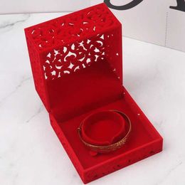 Jewellery Boxes Quality Wedding Jewellery Storage Case Amazing Red Velvet Ring Earrings Necklace Pendant Bracelet Storage Organiser Gift Box