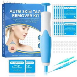 Cleaning 2-in-1 Painless Automatic Skin Label Mole Wart Removal Kit Cleaning Tool Facial Skin Care Body Wart Dot Treatment Removal Beauty and Health d240510