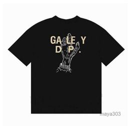 Gallerydept Mens T-shirts Designer Gallary Shirts Alphabet Printed Same Round Neck Short Sleeve Dept T-shirt Oversize Tees Classic Trendy Brand 587 20Z2