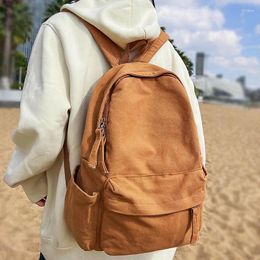 Backpack Cool Lady Retro Canvas Fashion Boy Girl Vintage School Bag Men Women Laptop College Female Travel Book