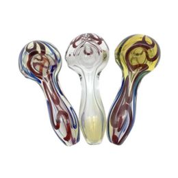 smoke Bong tobacco pipes Glass pipe smoking shop smoker Glass craft portable filter painted bong dab rig