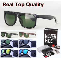High quality Sunglasses Men Women Brand Designer Plank frame Glass lens Oculos De Sol with original box packages accessories ev2365342