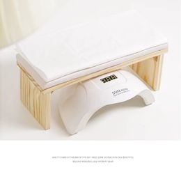 Wood Manicure Table Hand Rest Cushion For Arm Rest Stand For Manicure Salon Nail Art Tool Hand Rest Pillow Holder