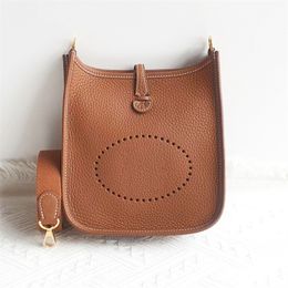 High quality leather hollow out sling phone bag Wallet Womens outdoor travel Shoulder tote designer bag mens handbags lady luxury crossbody clutch makeup bags strap