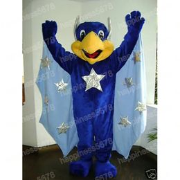 2024 New Adult Cute HAWK Mascot Costumes high quality Cartoon Character Outfit Suit Carnival Adults Size Halloween Christmas Party Carnival Party