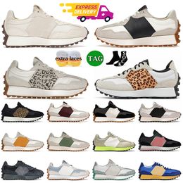 Top Fashion 327 Sneakers Running Shoes 327s Loafers Mens Womens Beige White Gum Sea Salt Black Leopard Phantom Rain Cloud Platform Tennis Trainers Designer Dhgate