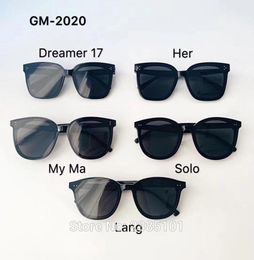 2020 New style Gentle FLATBA Designer Her Myma solo lang sun glasses Vintage Female oculos flat lens sunglasses for men women4060556