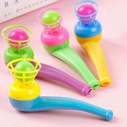 Montessori Blow Pipe Balls Toy Child Board Game Party Bag Fillers Wedding Kids Educational Toys for Kids Children Birthday Party 240509