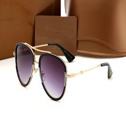 Luxury Designer Sunglasses For Men Women 0062s Classic Fashion Style Pilot Sun Glasses Metal Frame Eye Glasses Top Quality Eyewear 273P