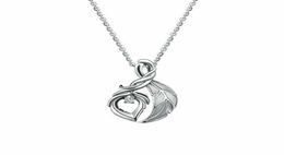 League Game Rakan And Xayah Couple Necklace Pendants 925 Sterling Silver Necklace For Women Jewelry Couple Lovers Gifts7733275