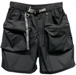Men's Shorts Pants 2024 Summer Trendy Brand Fashionable And Minimalist Workwear Harlan Korean Loose Thin Casual