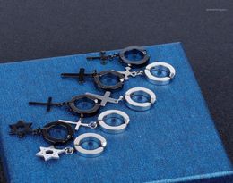 1PC Fashion Popular Stainless Steel Stud Earrings Skull Star Tassel For Women Men Hip Hop Jewellery Gifts 1pieces12234063