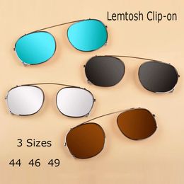 Johnny Depp Polarised Clip-on Sunglasses Men Woman Lemtosh Luxury Brand Vintage Goggles 240510