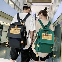 Backpack Fashion Men's School For Teenager Girls Boys Trend Cool Couple Bagpack Large Capacity Travel Shoulder Bags