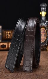 Genuine Leather Men Belts Crocodile High Quality for Automatic Buckle Belt Man Cowhide Waistband Jeans KZM0065163868