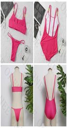 Women039s Swimwear Fashion Women Swimsuit Sexy Girls Bathing Suit Bikinis Onepiece Suits Set Bodysuit Swim Clothing Designer S1748078