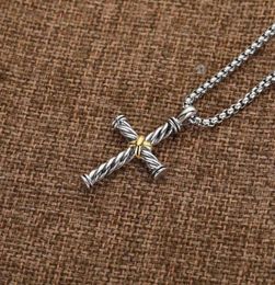 Cross Chain Women Hip ed Hop Chains Men Pendant Diamond X Necklaces Fashion Line Retro Necklace86893226492086