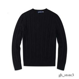 2024 Hot Small horse Brand Men high quality mile wile polo brand men's twist sweater knit cotton sweater jumper pullover sweater 497