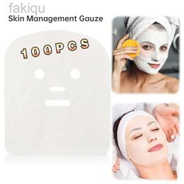 Cleaning 100 pieces of cotton DIY beauty facial mask Salon disposable facial Gauss super absorbent non irritating facial Gauss soft facial mask d240510