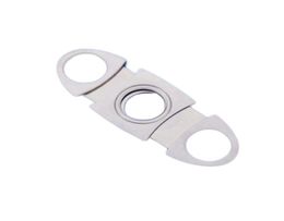 Stainless Steel Cigar Cutter Small Double Blades Cigar Scissors Pure Metal Metal With Plastic Cut Cigar Devices6275958