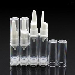 Storage Bottles 50pcs 10ml Empty Vacuum Airless Press Pump 0.34 Oz Lotion Cream Liquid Cosmetic Packaging Travel Containers