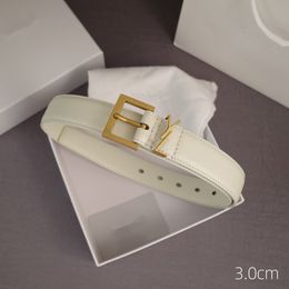 Wholesale High quality fashion men and women designer letter belt pin buckle width 3 0cm without box 2216