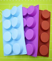 Silicone Pudding Mould Cake Pastry Baking Round Jelly Gummy Soap Mini Muffin Mousse Cake Decoration Tools Bread Biscuit Mould WWA147357435