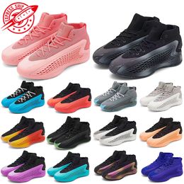 Basketball Shoes Ae 1 Best of Stormtrooper All-star the Future Velocity Black Grey with AE1 Love New Wave Coral Anthony Edwards Men Training Sports sneakers