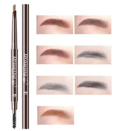 New Health EyeBrow Pencil Cosmetics Makeup Tint Natural Long Lasting Paint Tattoo Eyebrow Waterproof Black Brown Eye brow Makeup S6439731