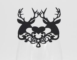 Cut Seating Card Laser Reindeer Hollow PC1010 Party Paper For Cards Wedding Place Cards Christmas Decorations Name Pxmcw8544765