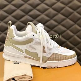 2024 custom fashion classic Luxury mens women running shoes lovers White trainer designer sneakers printing low-top green red black white Breathable 36-45 q3